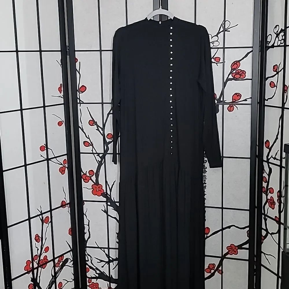 Vaara Full Coverage Long Sleeve Maxi Dress